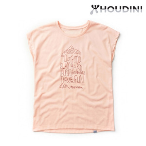 [파커스] 후디니 빅업 메시지 반팔 티셔츠 여성용 (137894),캠핑용품