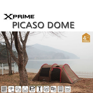 엑스프라임 피카소 돔 텐트 폴대 (폴대세트) B급 기스 폴대만 판매되는 상품입니다.,캠핑용품