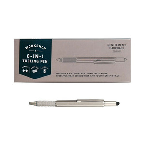 [9H] 젠틀맨즈하드웨어 6 IN 1 툴링 펜/멀티 펜,캠핑용품
