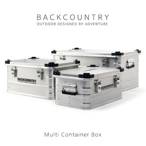 [BACKCOUNTRY] 백컨트리 알루미늄 멀티 박스 / 캠핑 하드 스틸 수납 박스,캠핑용품