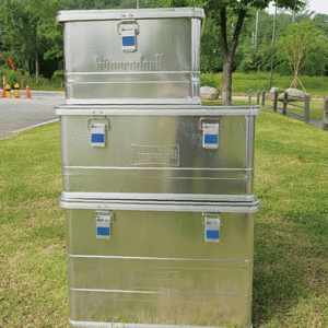[휴너스도르프] 알루미늄 박스 30L 48L 73L 캠핑수납박스,캠핑용품
