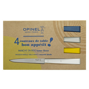 오피넬 NO.125 Bon Appetit 테이블 나이프 4개 세트 (Celeste) 002040,캠핑용품