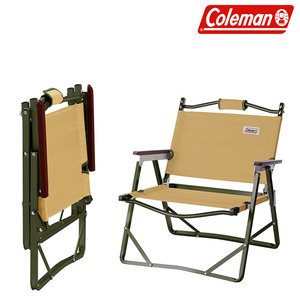 [콜맨코리아] 콜맨 파이어 사이드 폴딩 체어 코요테 브라운 / 캠핑 접이식 의자,캠핑용품