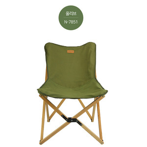 [노마드21] 와이드 우드 윙 체어 올리브 / 캠핑 의자,캠핑용품