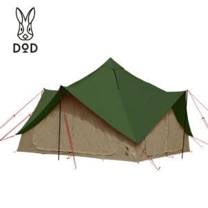 [DOD 코리아] 도플갱어 츠쿠츠쿠 베이스 텐트 카키 T8-780-KH,캠핑용품