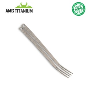 AMG 에이엠지티타늄 티타늄 티포크 2개 세트 / 캠핑 백패킹 티탄 식기,캠핑용품