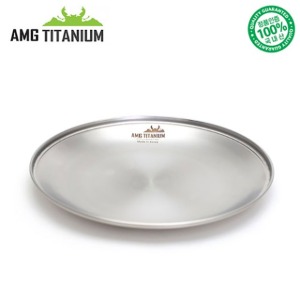 AMG 에이엠지티타늄 티탄 플레이트 / 캠핑 백패킹 티탄 접시 식기,캠핑용품