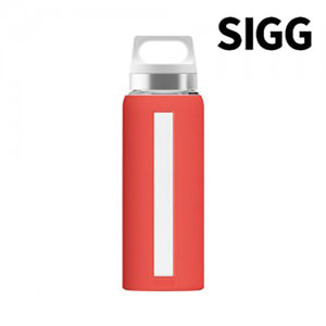 SIGG 지그 드림 글라스 워터보틀 0.65L 650ml 스칼렛,캠핑용품