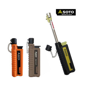 [SOTO] 소토 ST-480C 슬라이드 가스 토치 캡 연료 충전식,캠핑용품